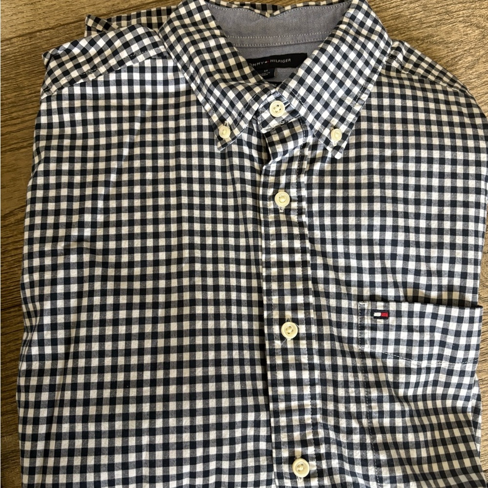Tommy Hilfiger Men's Baxter Gingham Button-Down Shirt